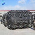 Marine Balloon Boat Rubber Fender With Galvanized Chain And Tire